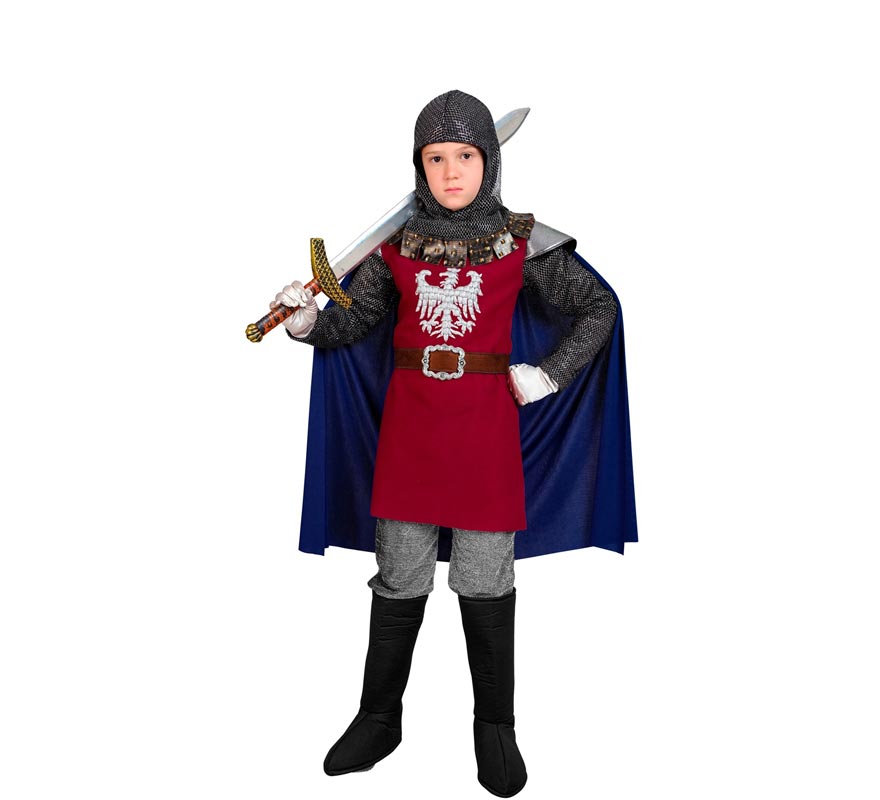 Mantello Costume Cavaliere Costume Da Cavaliere Medievale Con