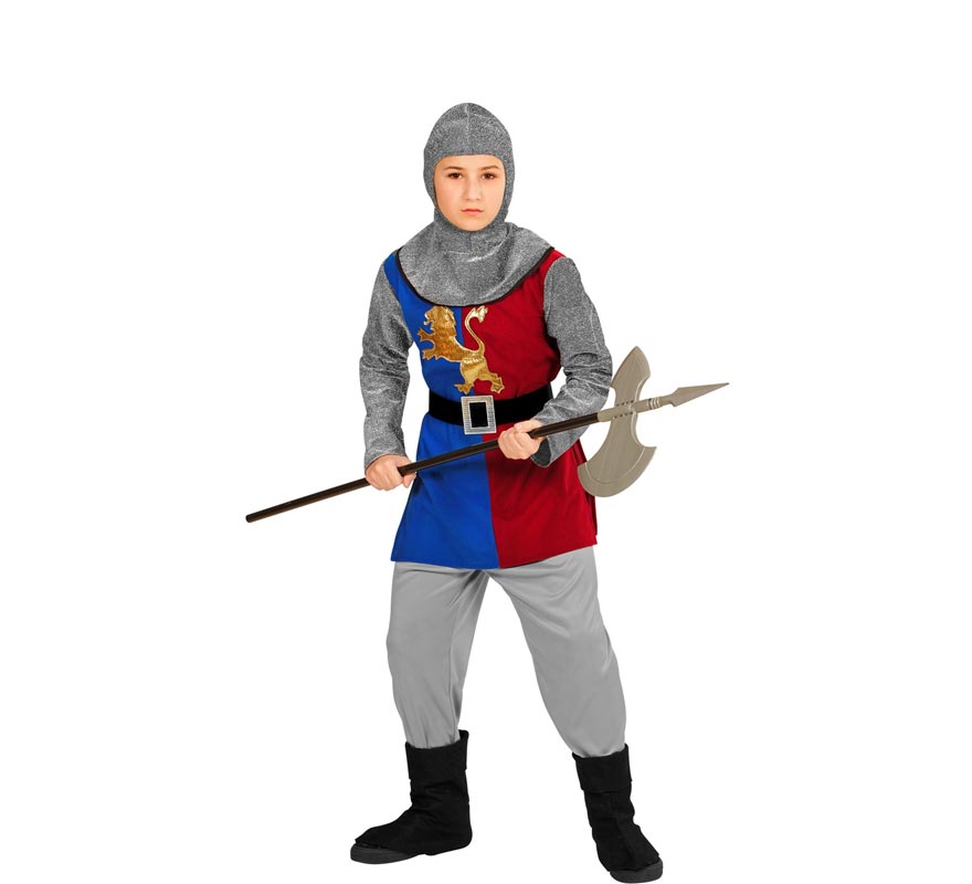 Déguisement Soldat GaloEnfance - Taille 7-9 Ans - Polyester - Noir - Enfant - Jeux