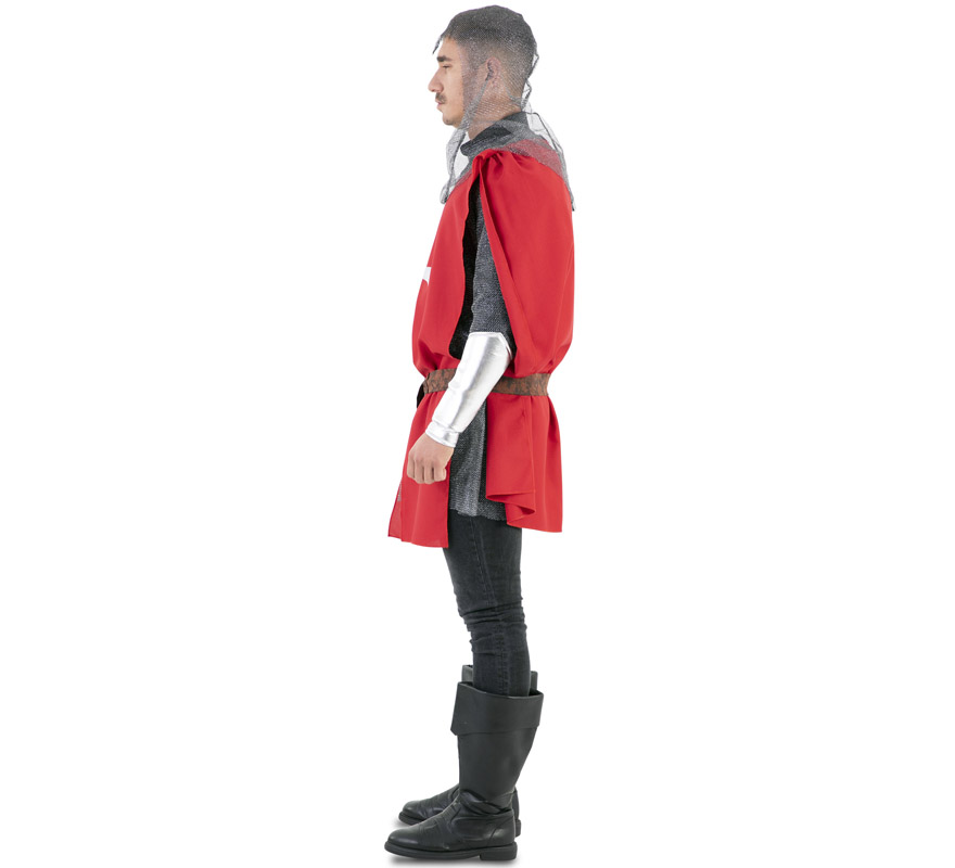 Costume da guerriero rosso da uomo per 20,75 €