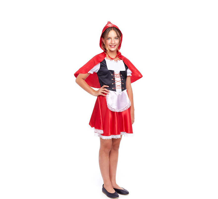 Costume da Cappuccetto Rosso Classico per bambina