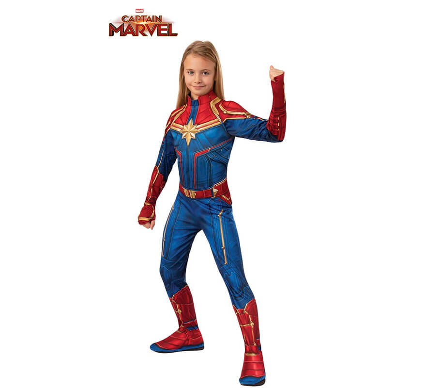Déguisement de Capitaine Marvel pour fille