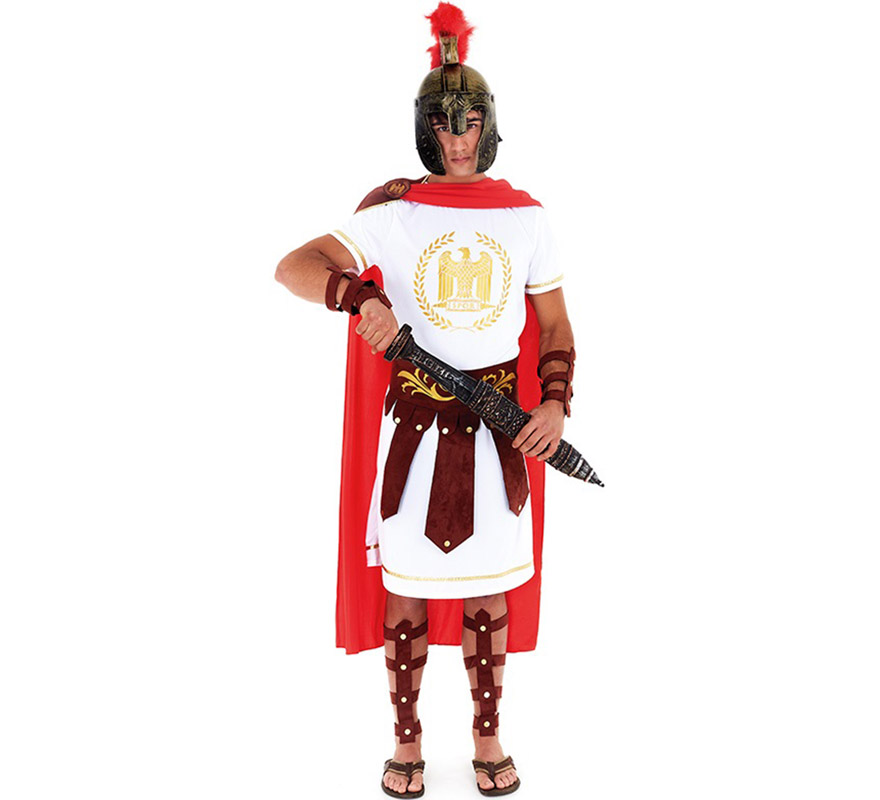 Déguisement Romain Homme - Tunique, Étole Et Ceinture | Costume Gladiateur, Centurion Pour Halloween, Carnaval