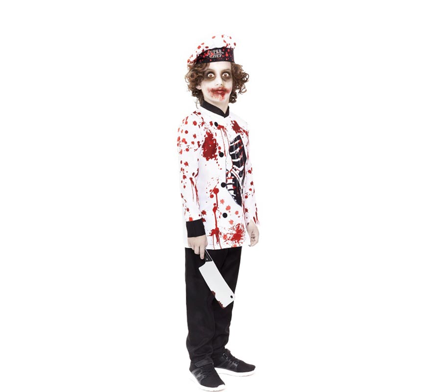 Costume da calciatore zombi per bambini