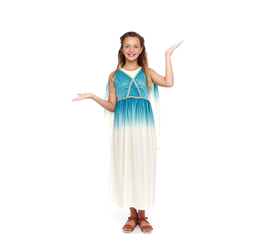 Costume da dea greca per bambina