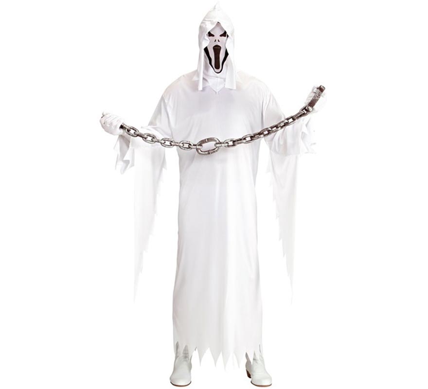 Costume Fantasma Bianco Halloween Costume Da Fantasma Bianco Per
