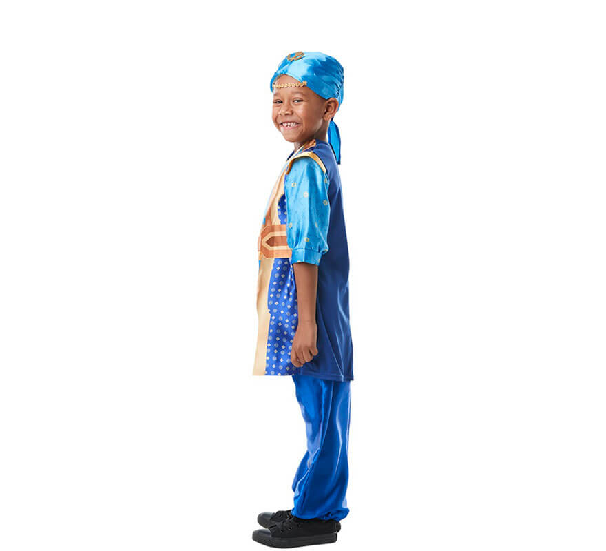  Disney - Disfraz de genio Aladdino para adultos, disfraz de  genio azul Aladdino para Halloween y cosplay con disfraz de genio y máscara  de personaje, talla L : Ropa, Zapatos y