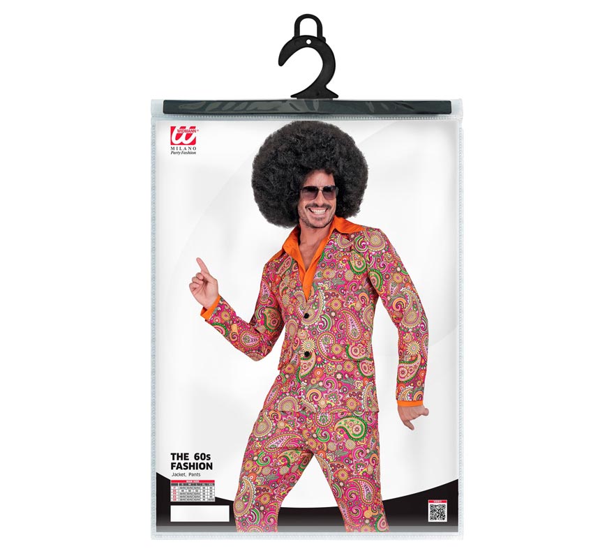 Déguisement cachemire années 60 homme