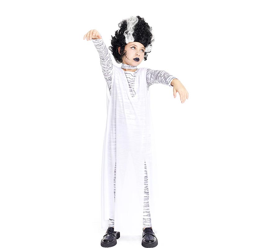 Costume de Monster Bride, robe blanche pour filles et adolescentes