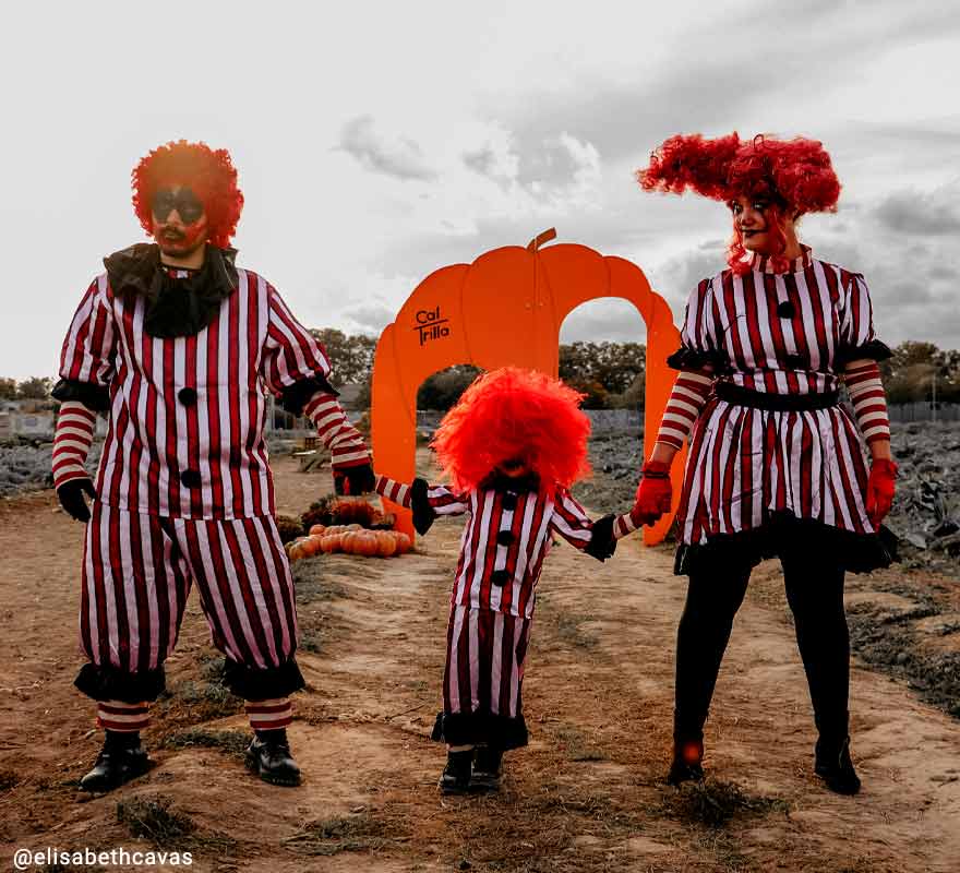Clown Costume Clown Parrucca Clown Naso Accessori Papillon Guanti