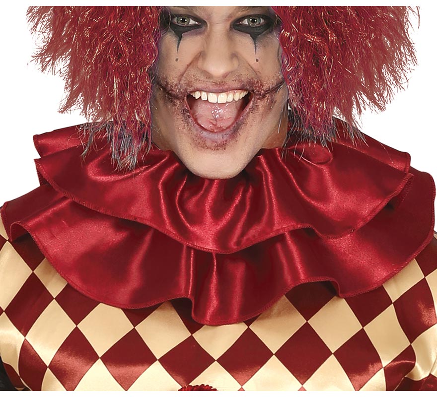 Kariertes Horror-Clown-Kostüm für Herren-1
