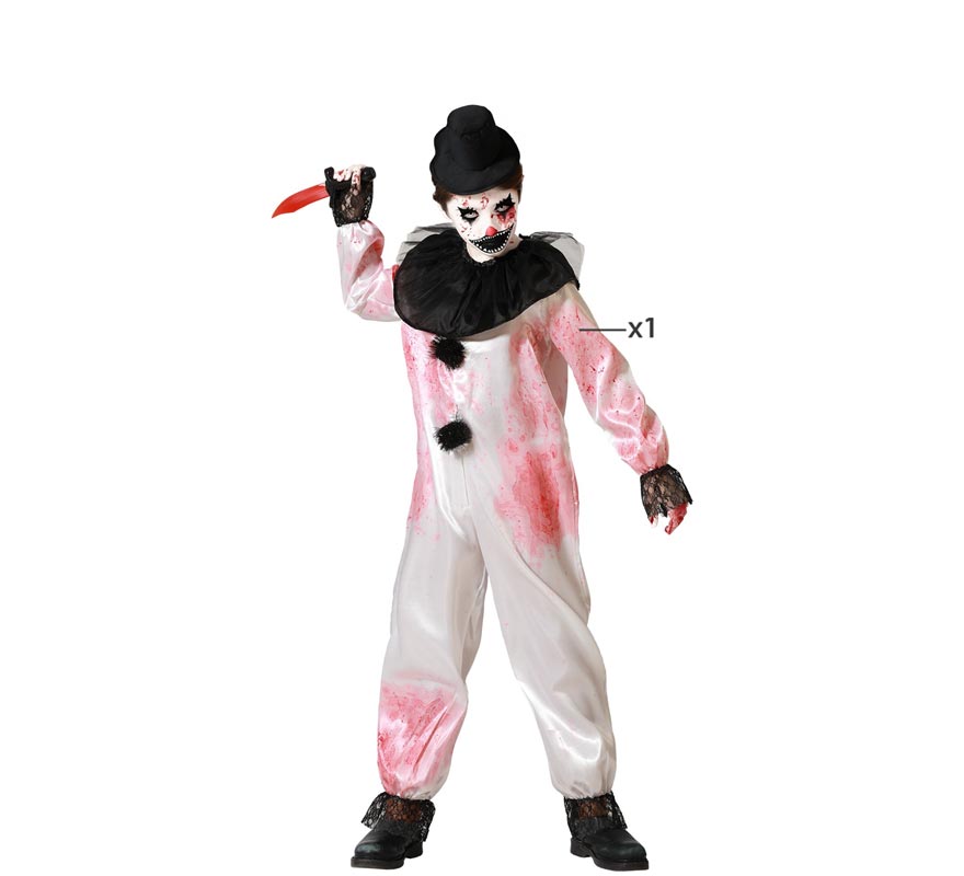 Costume De Boucher Halloween - Tablier Sanglant + Couteau + Gants + Tatouages, 5 Pièces Pour Déguisement Effrayant