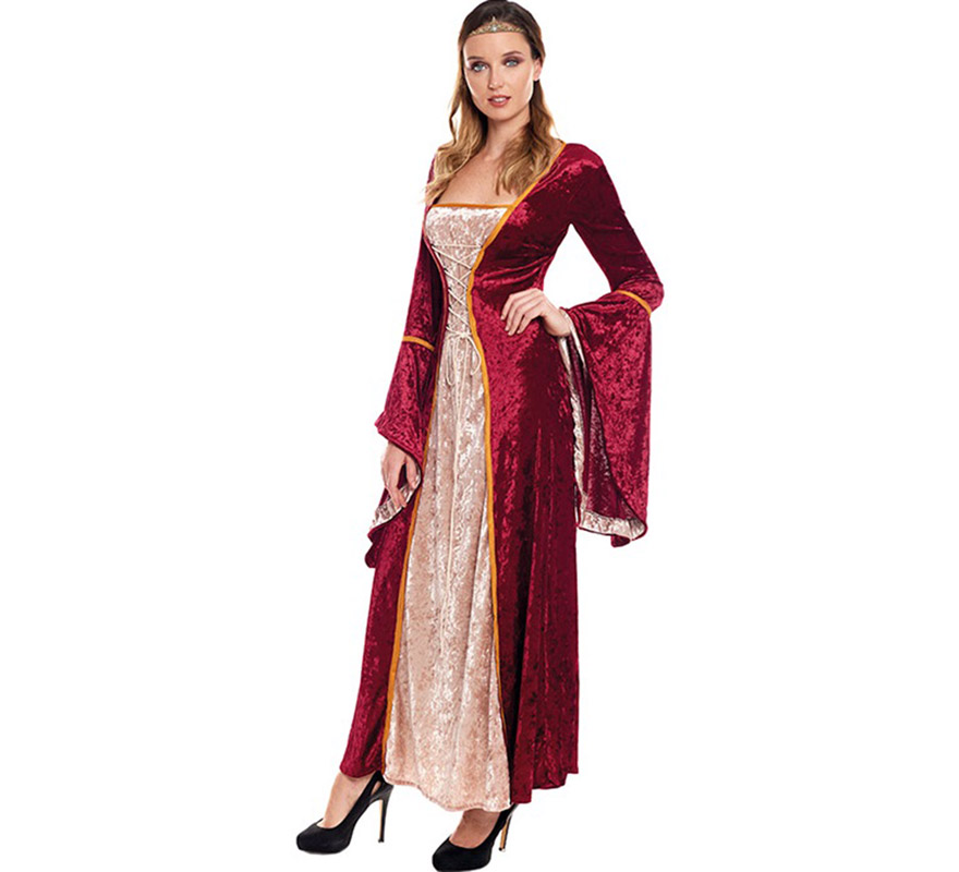 Disfraz medieval para mujer isabel para adulto - CASA ESPADA