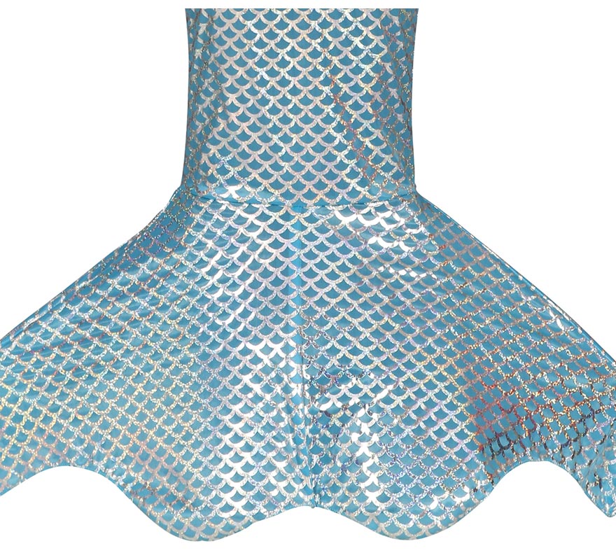 Costume Da Sirena Newcotte 4 Pezzi – Top Con Paillettes, Gonna A Sirena, Catenina Vita E Testa – Per Halloween, Cosplay, Foto