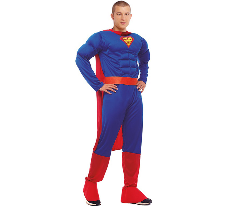 Déguisement super héros kryptonien homme