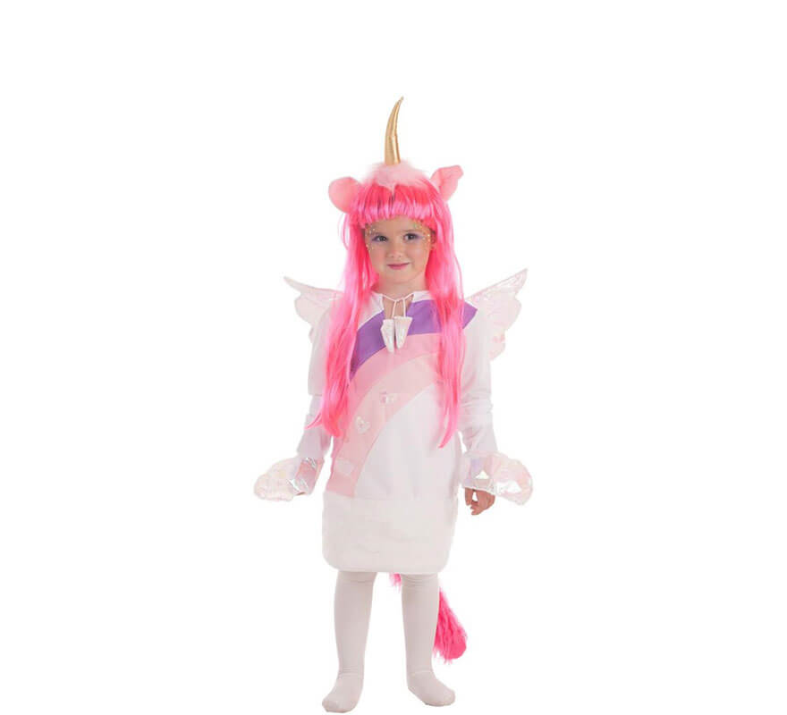 feste di Natale per feste di compleanno Halloween con ali di unicorno Colors 1 per la principessa per Natale YQF Costume a forma di ali di Halloween per bambine 
