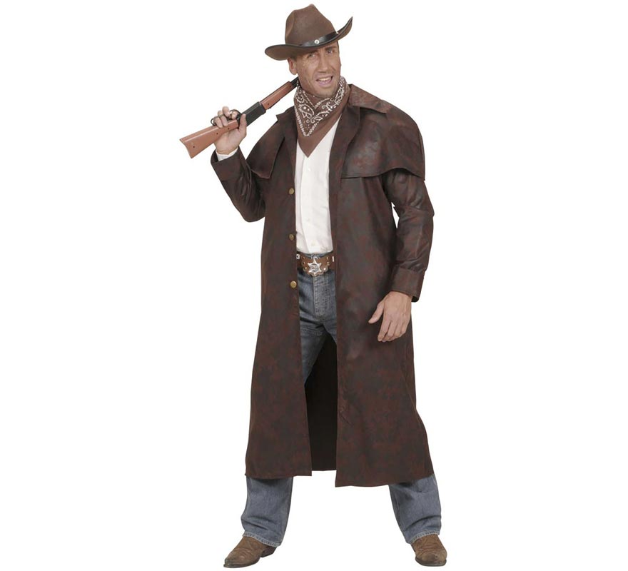 Déguisement de cowboy du Far West pour homme-0