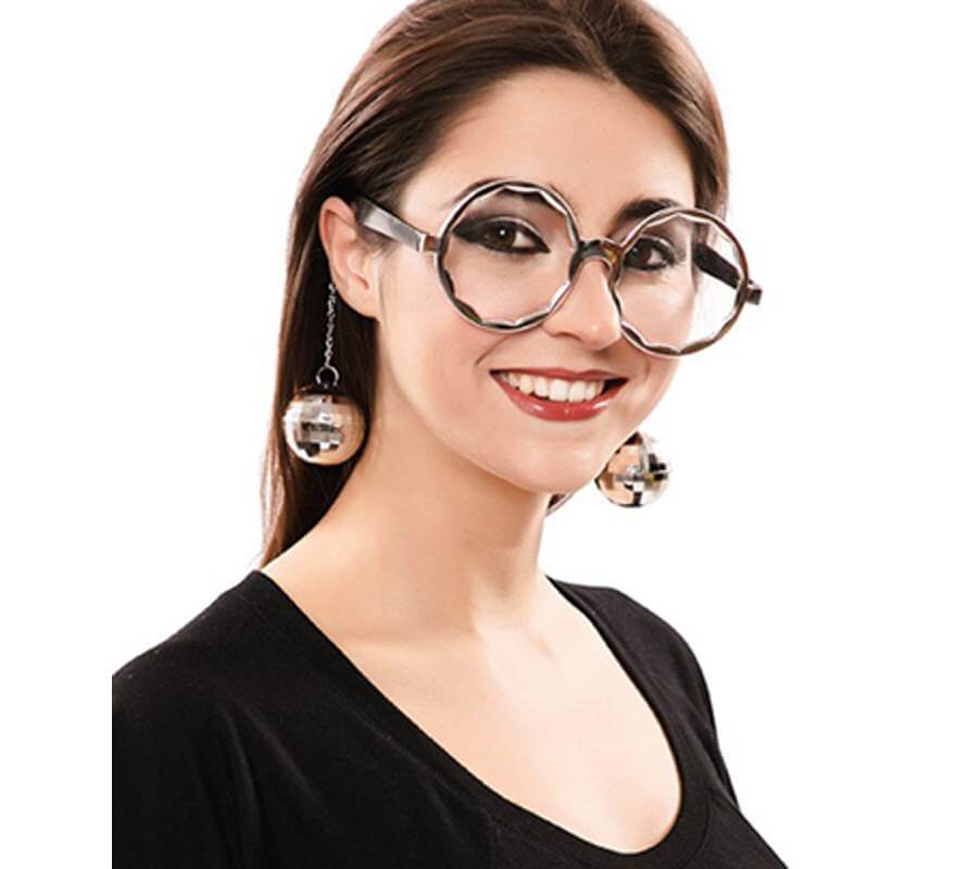 Disco Brille Mit Kugeln In 4 Verschiedenen Farben