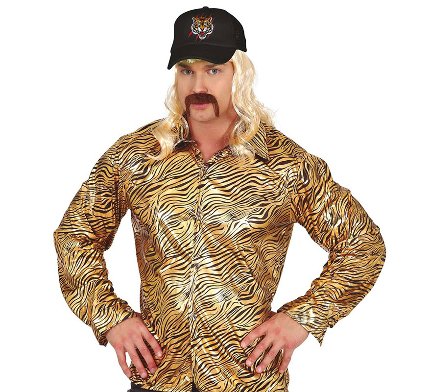Casquette et chemise Tigre adulte-0