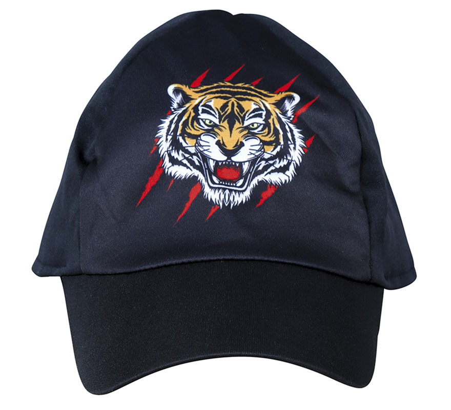 Casquette et chemise Tigre adulte-3