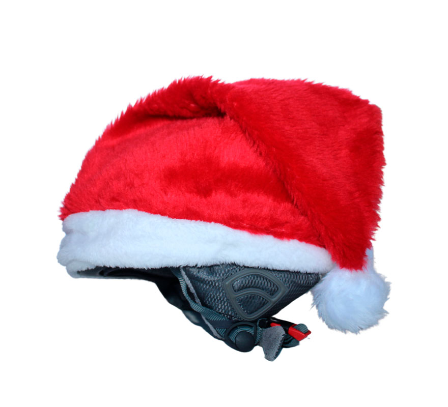 Bonnet de Noël pour casques de vélo