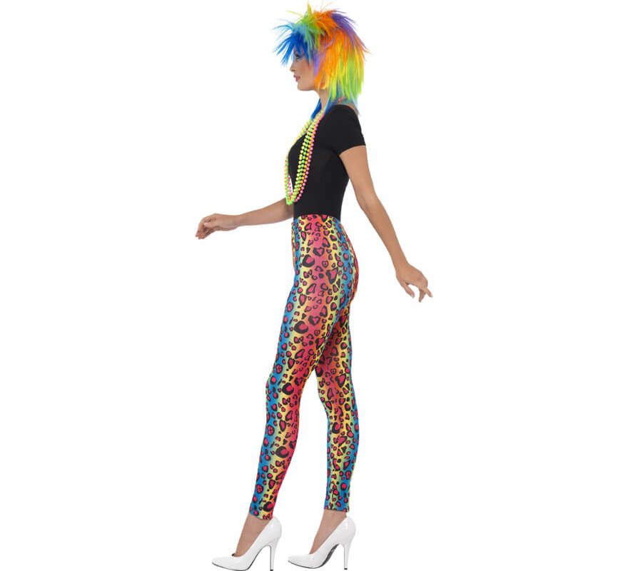 Medias Mujer Estampado Leopardo Arcoiris - A solo 11.99€ - Music Legs