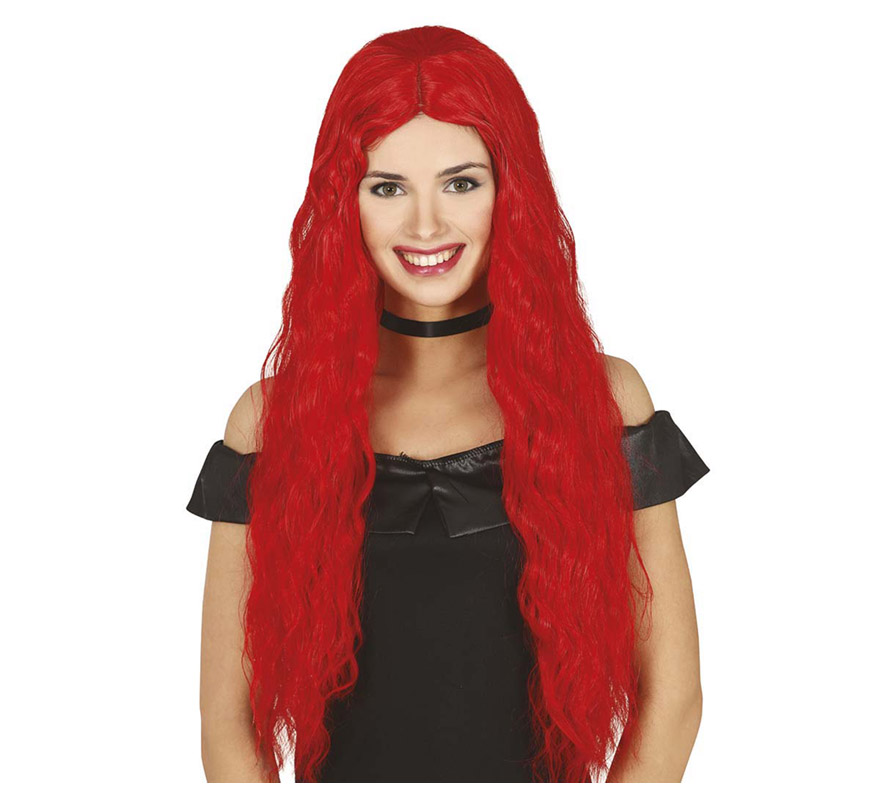 Parrucca multicolore a capelli lunghi per 14,75 €