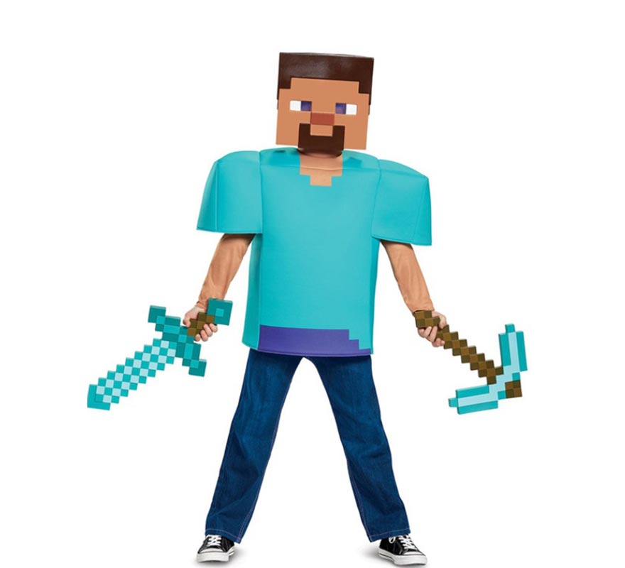 Minecraft Espada Picareta Diamante Original EVA