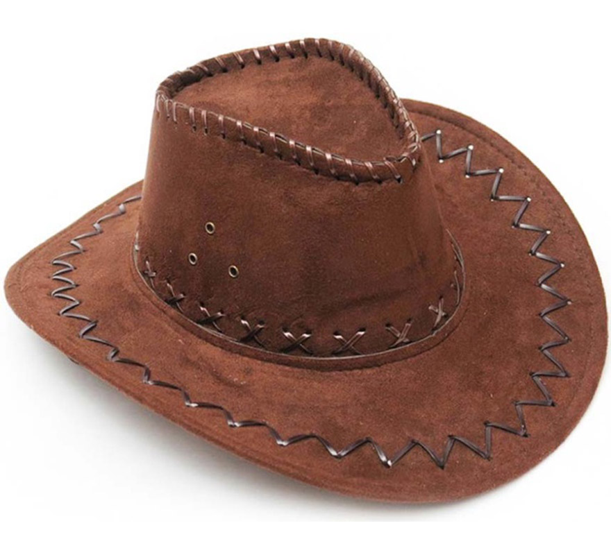 Cowboy-Hut für Kinder braun , günstige Faschings Accessoires & Zubehör bei  Karneval Megastore