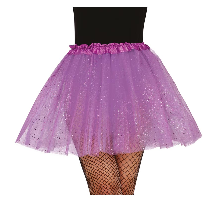 Falda de tutú con purpurina infantil - 30 cm por 2,50 €