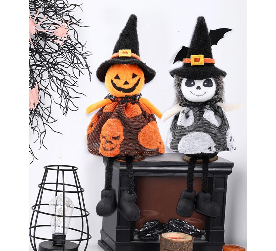 20cm Pumpkin and Nightmare Doll Ornament. Assorted models.