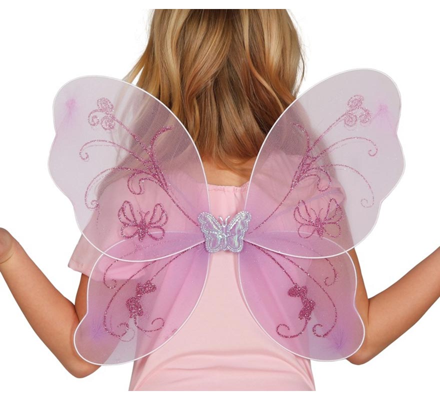 Purple wings for girls