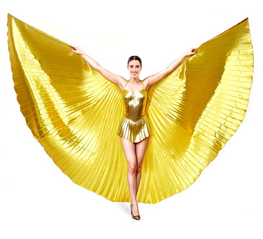 Asas de Dança do Ventre em várias cores de 1,4 m