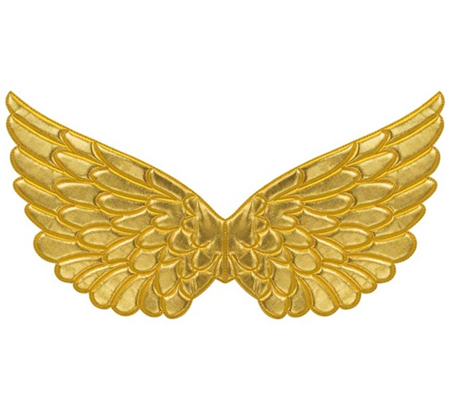 Alas de Tejido oro de 57x26 cm