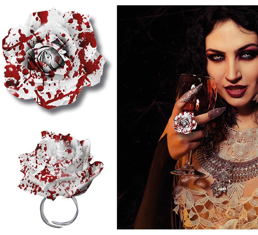 Bloody Flower Ring