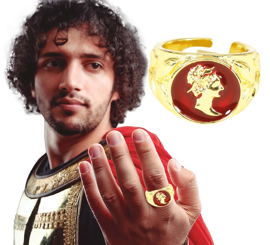 Anillo Romano dorado