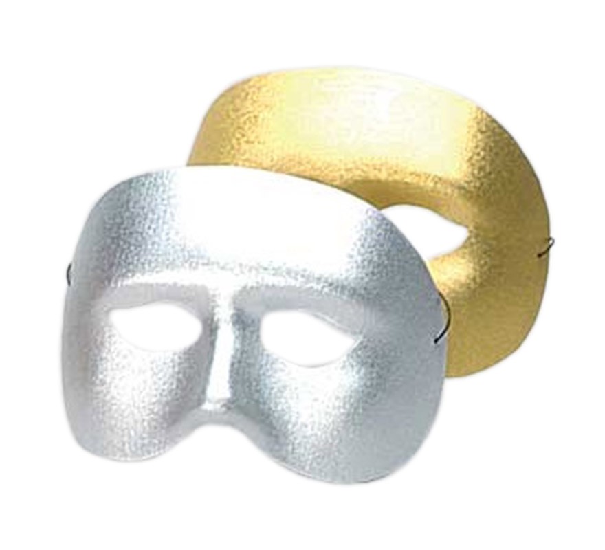 Image of Antifaz Casanova metalizado Oro 08435082718000