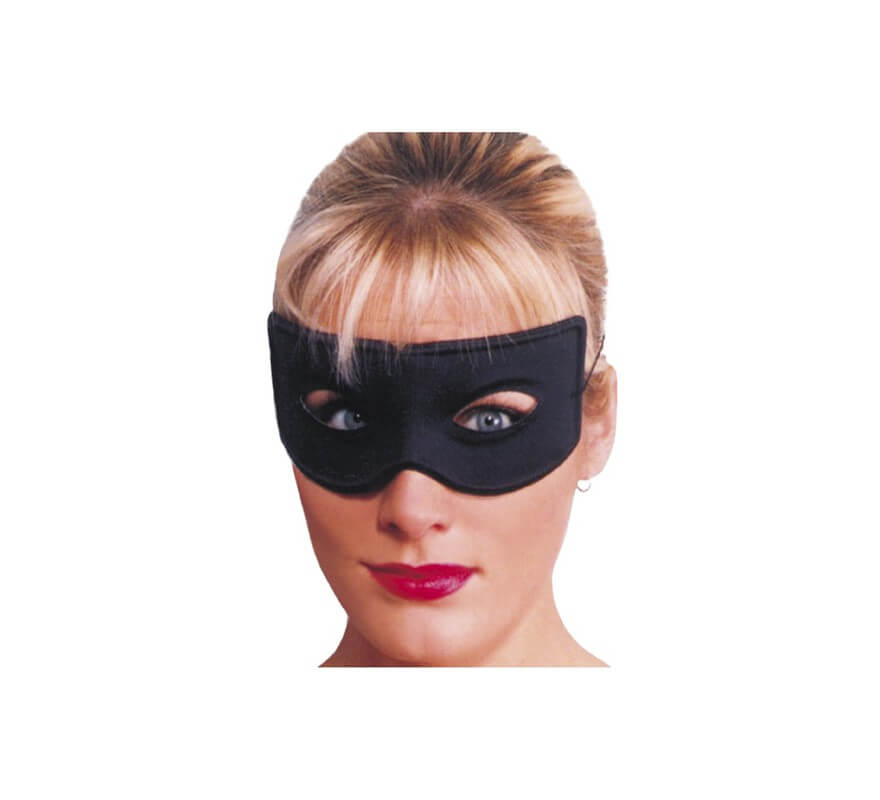 Schwarze Banditenmaske