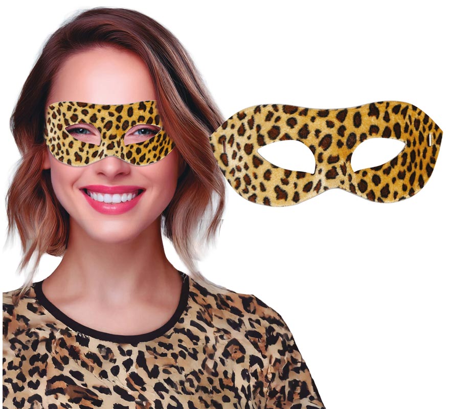 Antifaz de Leopardo