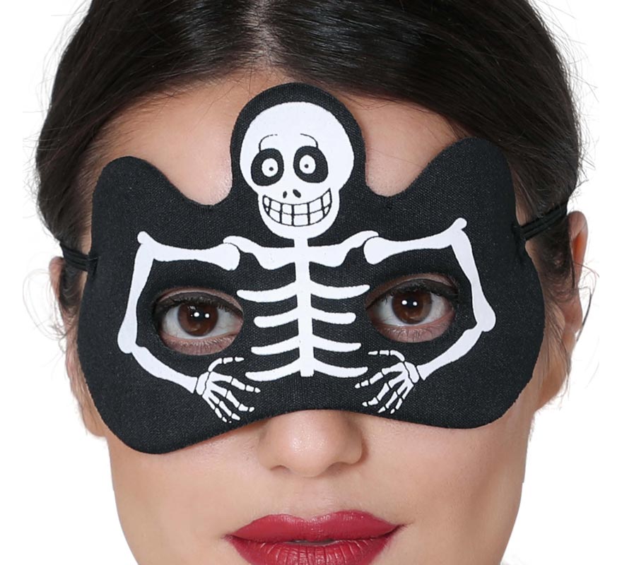 Children's skeleton mask for Halloween