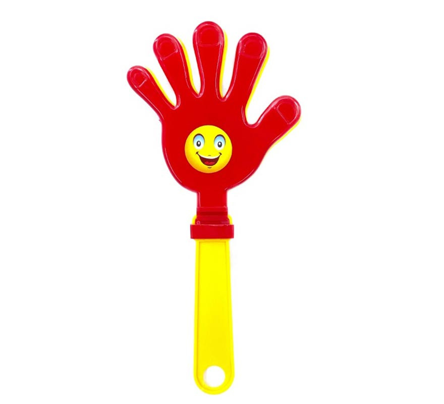 Red hands clapper