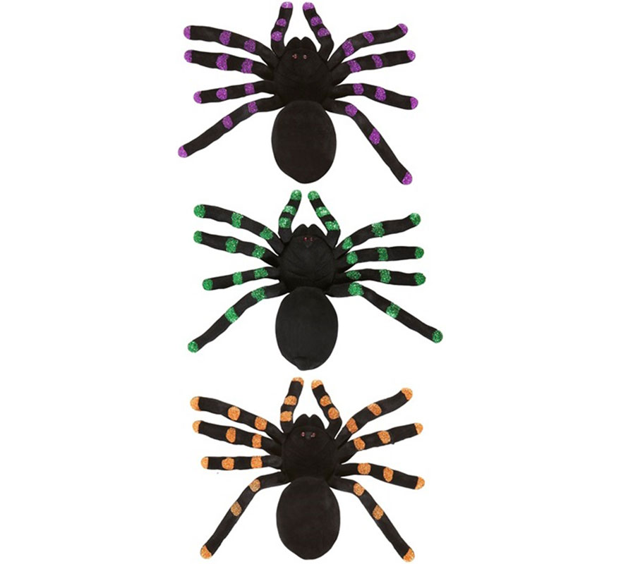 24cm spider in assorted colors