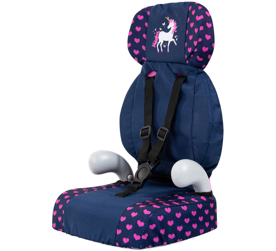 Asiento de Coche Unicornio de Lujo para Muñecas Asiento de Coche Unicornio de Lujo para Muñecas