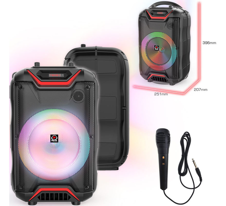 Bafle con Micrófono Bluetooth