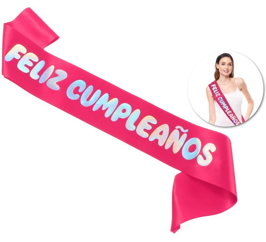 Happy Birthday Band of 160x9.5 cm in various colors
