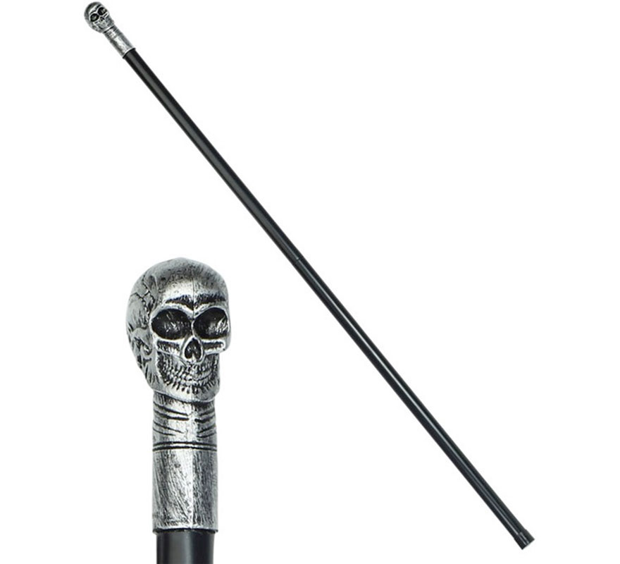 Bengala de caveira destacável de 105 cm