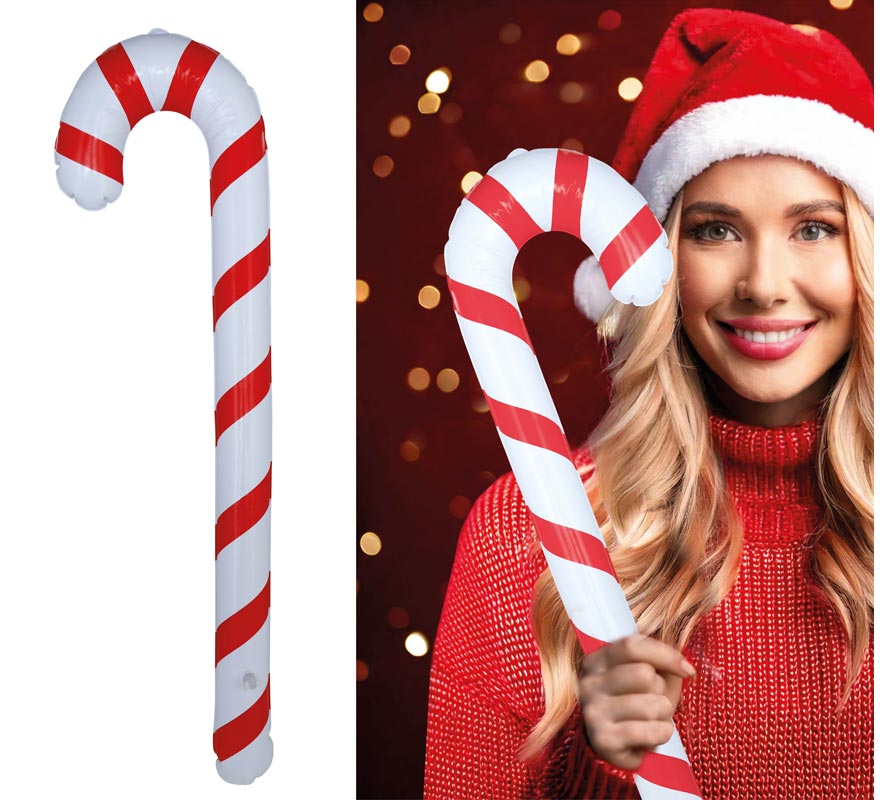 90cm Inflatable Candy Cane