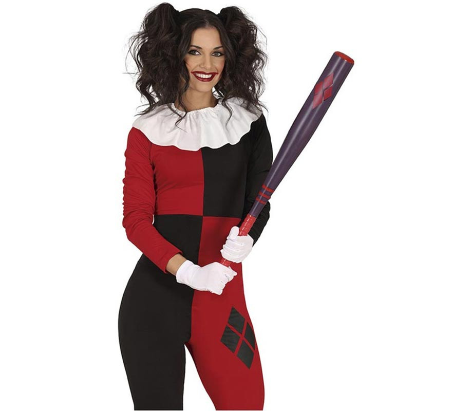 Amycute Costume da Harley Quinn Clown per Bambina, Harley Quinn