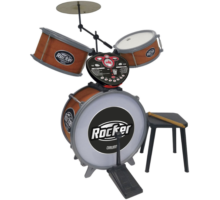 Batería 3 Módulos con Tutor Rocker Drums