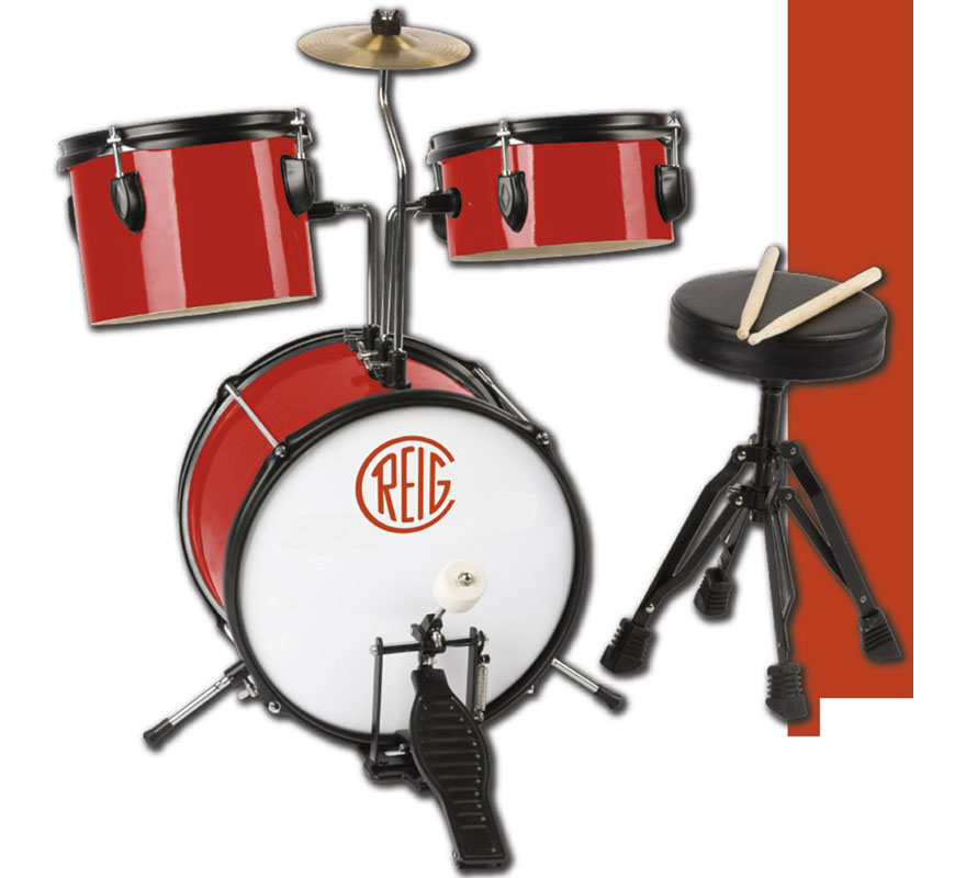 Batería Madera y Metal