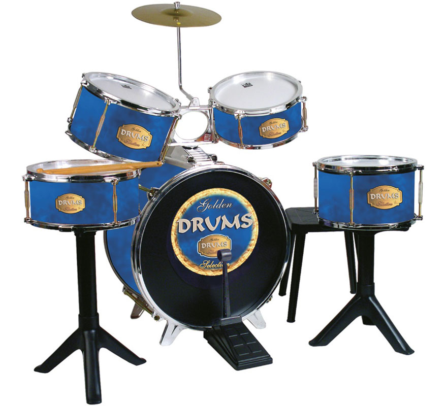 Batería Percusión Show Drums Selection azul